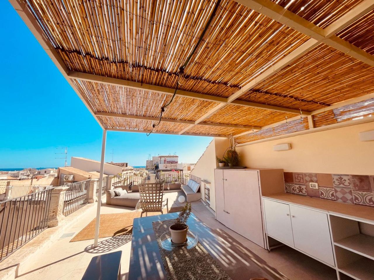 Alma Maris Terrazza Al Tempio By Bed&Bros Apartment Сиракуза Екстериор снимка