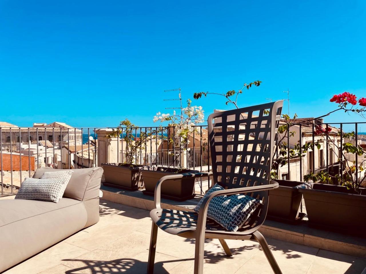 Alma Maris Terrazza Al Tempio By Bed&Bros Apartment Сиракуза Екстериор снимка